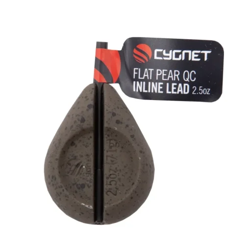 Cygnet Flat Pear QC Inline Fishing Leads- Terminal Tackle