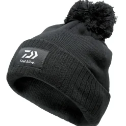 Daiwa Feel Alive Bobble Hat - Black
