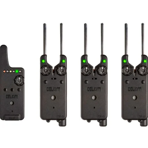 Delkim TXI-D Bite Alarm Presentation Set- Bite Alarms
