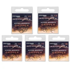 Drennan Acolyte Gripper Micro Barbed Fishing Hooks