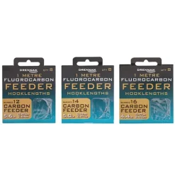 Drennan Carbon Feeder Flurocarbon Feeder Rig 1m