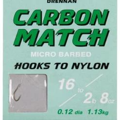 Drennan Carbon Feeder Hook To Nylon Hook