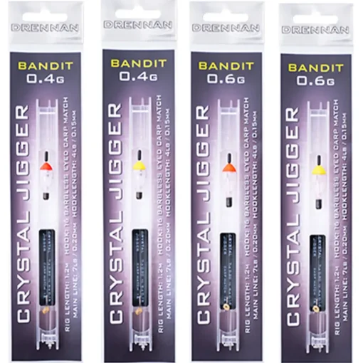 Drennan Crystal Jigger Bandit Rigs
