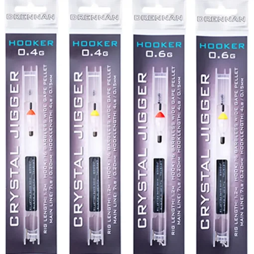 Drennan Crystal Jigger Hooker Rigs