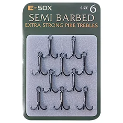 Drennan E-Sox Extra Strong Pike Fishing Trebles