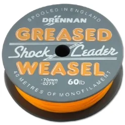 Drennan Greased Weasel Shock Fishing Leader
