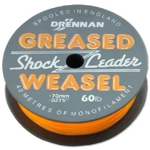Drennan Greased Weasel Shock Fishing Leader