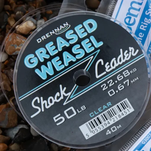 Drennan Greased Weasel Shock Fishing Leader