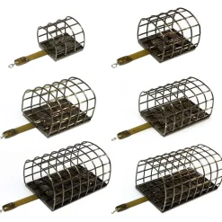 Drennan Stainless Oval Cage Fishing Feeders