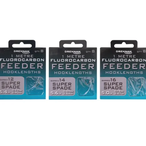 Drennan Super Spade Flurocarbon Feeder Rig 1m