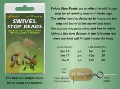 Drennan Swivel Fishing Stop Beads- Terminal Tackle