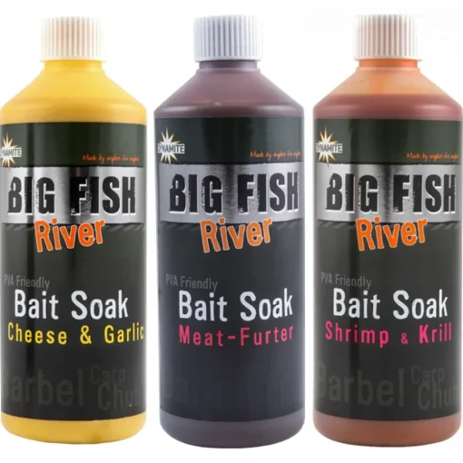 Dynamite Baits Big Fish River Bait Soak- Bait & Additives