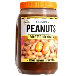 Dynamite Baits Frenzied Peanuts Boosted Fishing Hookbaits 500ml- New Arrivals | Bait & Additives