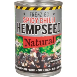 Dynamite Baits Frenzied Spicy Chilli Hempseed Tin 350g- Bait & Additives