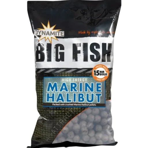 Dynamite Baits High Energy Marine Halibut Shelf Life Boilies- Bait & Additives