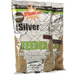 Dynamite Baits Silver X Feeder Groundbait- Bait & Additives
