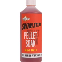 Dynamite Baits Dynamite Swim Stim Pellet Soak Red Krill 500ml