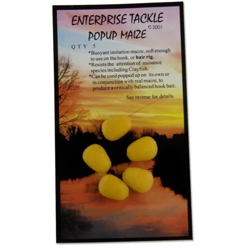 Enterprise Tackle Pop Up Maize- Bait & Additives