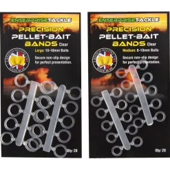 Enterprise Tackle Precision Pellet Bait Band Clear- Terminal Tackle