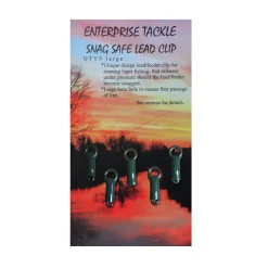 Enterprise Tackle Snag Safe Lead Fishing Clip- Terminal Tackle