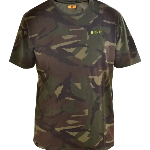 ESP Camo Fishing T-Shirt- Clothing