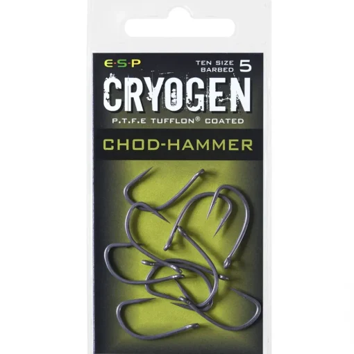 ESP Cryogen Chod Hammer Hooks Barbed- Terminal Tackle