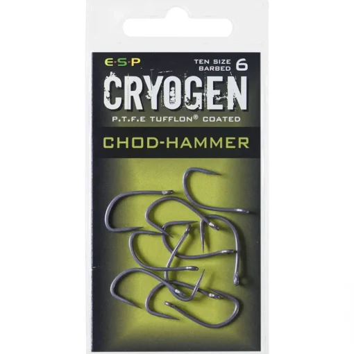 ESP Cryogen Chod Hammer Hooks Barbed- Terminal Tackle