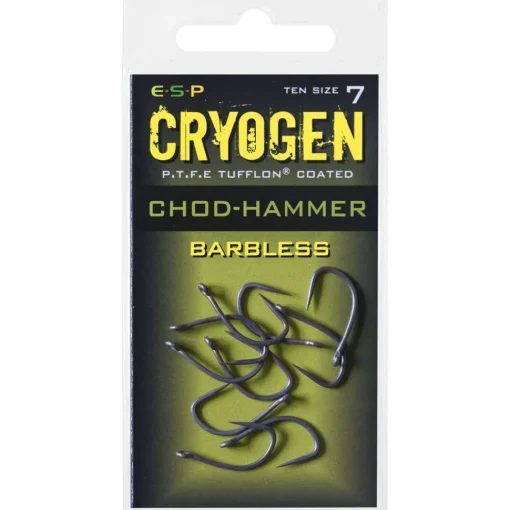 ESP Cryogen Chod Hammer Hooks Barbless- Terminal Tackle