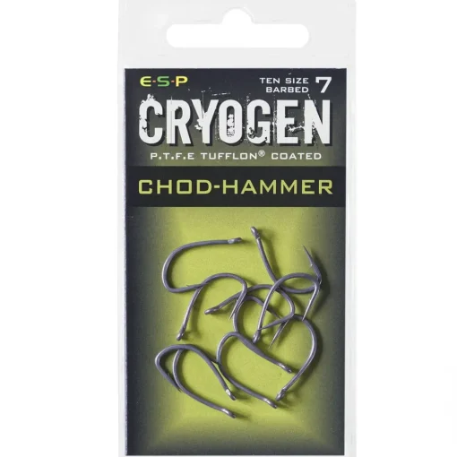 ESP Cryogen Chod Hammer Hooks Barbed- Terminal Tackle