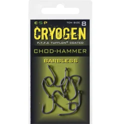 ESP Cryogen Chod Hammer Hooks Barbless- Terminal Tackle