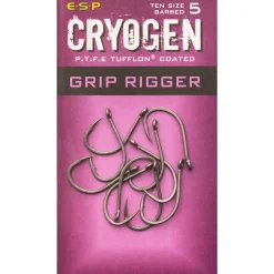 ESP Cryogen Grip Rigger Barbed Hooks- Terminal Tackle