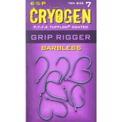 ESP Cryogen Grip Rigger Barbless Hooks