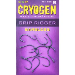 ESP Cryogen Grip Rigger Barbless Hooks