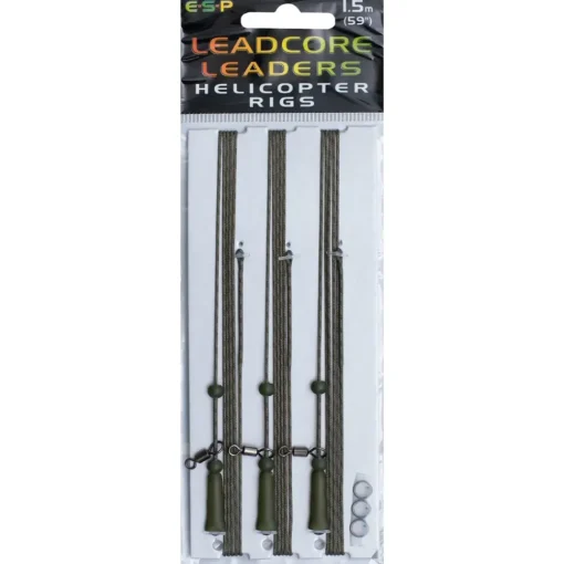 ESP Leadcore Leaders Helicopter Rig- Rigs