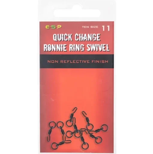ESP Quick Change Ronnie Ring Swivels- Terminal Tackle
