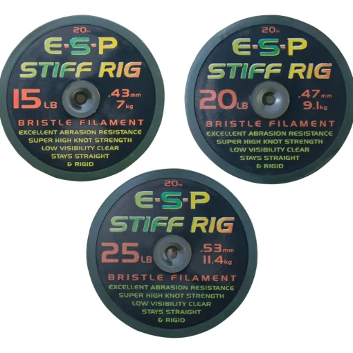 ESP Stiff Rig Bristle Filament- Line