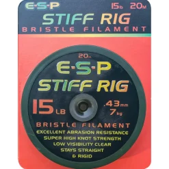 ESP Stiff Rig Bristle Filament- Line