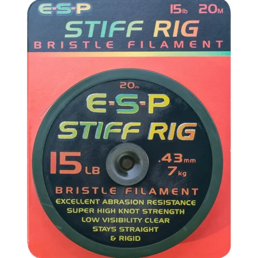 ESP Stiff Rig Bristle Filament- Line