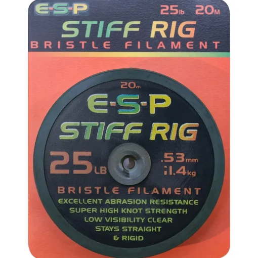 ESP Stiff Rig Bristle Filament- Line