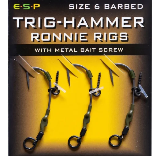 ESP Trig-Hammer Ronnie Rig Barbed- Terminal Tackle