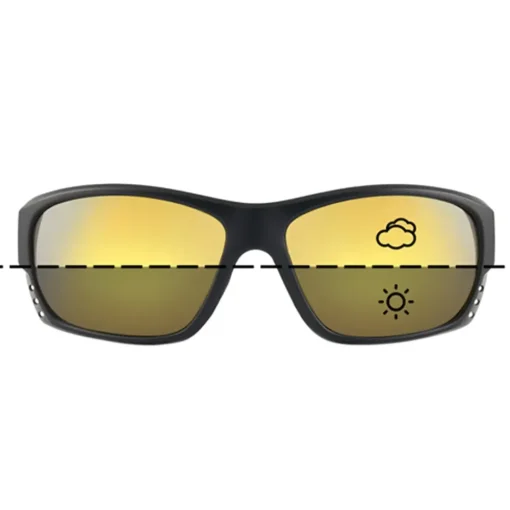 Fortis Eyewear Fortis Finseeker Glass Amber Switch XBlok Fishing Sunglasses- Sunglasses
