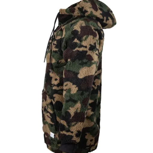 Fortis Eyewear Fortis Sherpa Camo Fishing Fleece- Clothing