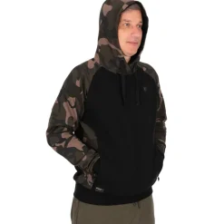 Fox Black / Camo Pullover Premium 310 Hoodie- Clothing