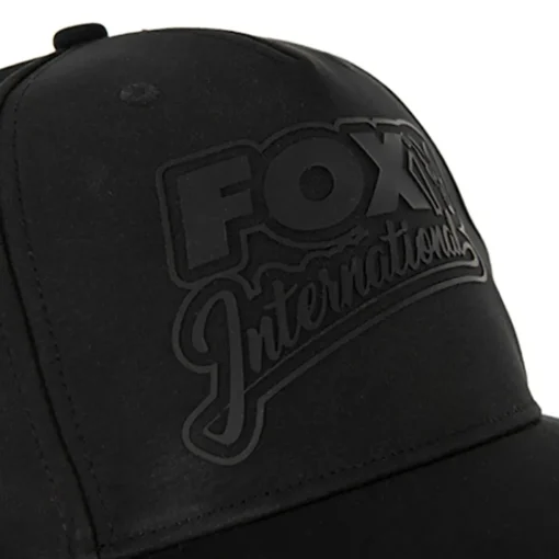 Fox Black & Camo Snapback Fishing Cap- Clothing