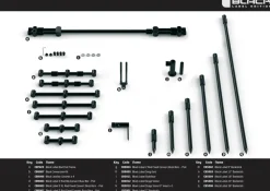 Fox Black Label Black Washers