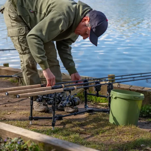 Fox Black Label QR 3 Rod Pod Complete- Rod Pods