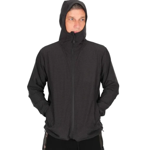 Fox Black Premium Mid Layer Jacket- Clothing