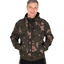 Fox Camo Full Zip Premium 310 Hoodie- Clothing