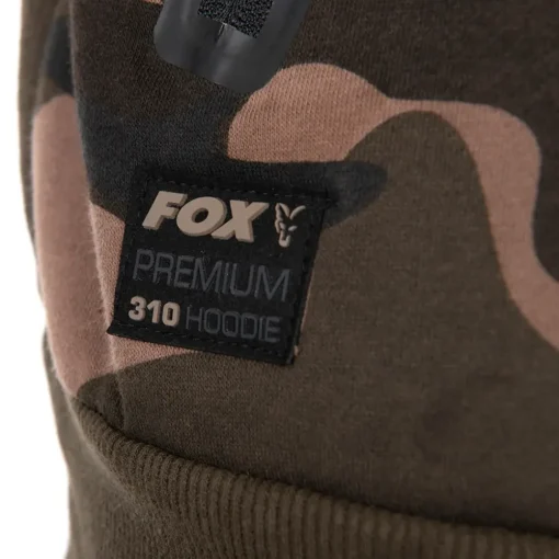 Fox Camo Full Zip Premium 310 Hoodie- Clothing