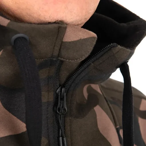 Fox Camo Full Zip Premium 310 Hoodie- Clothing